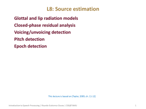 L8: Source estimation