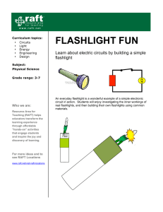 flashlight fun - RAFT Colorado