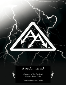 Arc Attack - Teacher Guide - Society for the Performing Arts