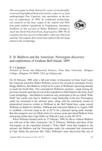 EB Baldwin and the American–Norwegian
