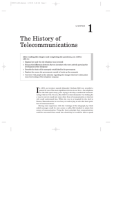 The History of Telecommunications - McGraw-Hill