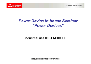 Industrial use IGBT Module