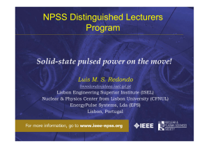 NPSS Distinguished Lecturers Program