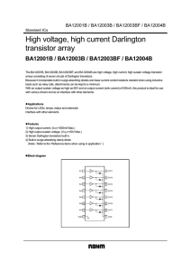 BA12001B / BA12003B / BA12003BF / BA12004B