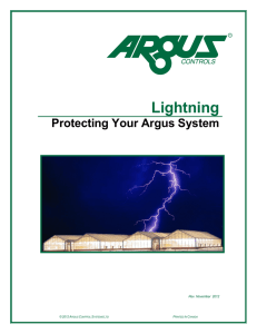 Lightning - Protecting Your Argus System