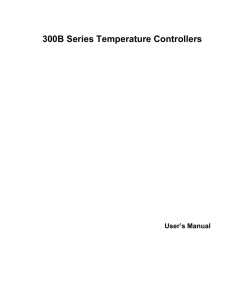 300B Series Temperature Controllers