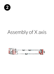 Quick guide X-axis