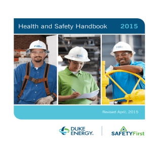 Health and Safety Handbook 2015