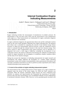 Internal Combustion Engine Indicating Measurements