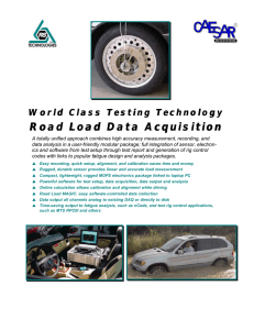 To Road Load Data Acquisition!