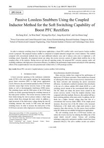 Passive Lossless Snubbers Using the Coupled Inductor Method for