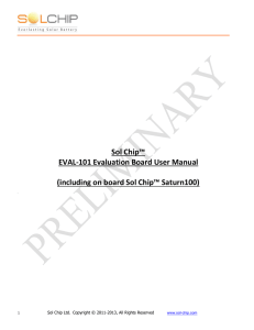 EVAL-101 Evaluation Board User Manual