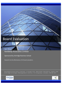 Board Evaluation