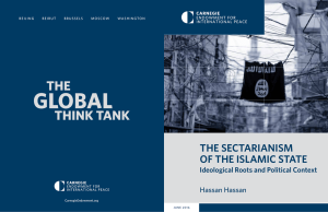 THE SECTARIANISM OF THE ISLAMIC STATE Ideological Roots
