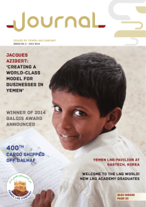 "Journal" Issue 2 - Yemen LNG Company