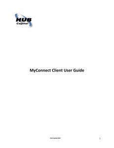MyConnect Client User Guide