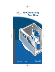 Air Conditioning Your Home - Publications du gouvernement du