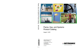 Flame, Gas, and Systems Product Catalog