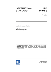 INTERNATIONAL STANDARD IEC 60071-2