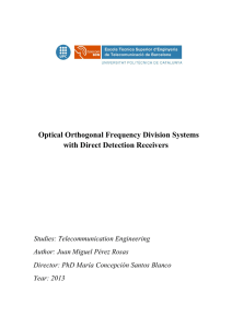 Optical Orthogonal Frequency Division Systems with Direct