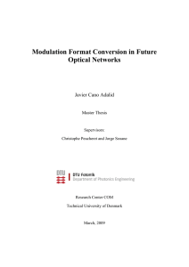 Modulation Format Conversion in Future Optical