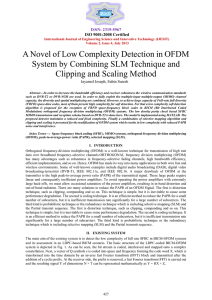 A Novel of Low Complexity Detection in OFDM System by