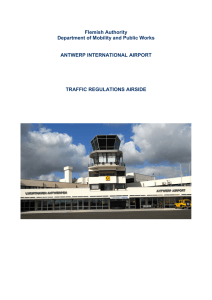 Airside traffic regulations