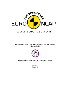 (Euro NCAP) ASSESSMENT PROTOCOL