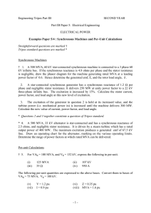 Examples Paper 5/4 Engineering Tripos Part IB