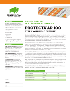 Protecta AR 100 Type X Submittal