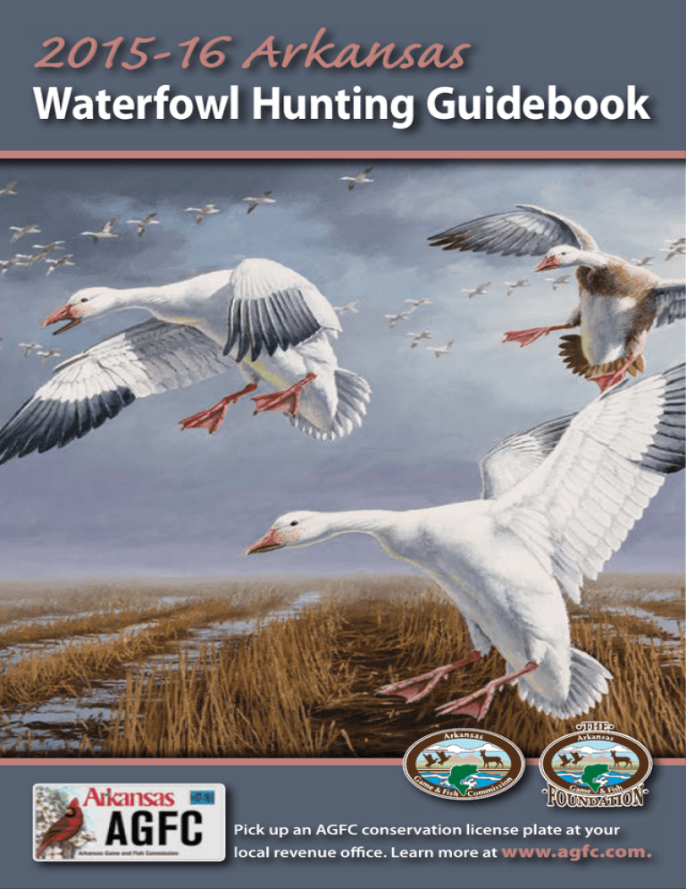 2015-16 Arkansas Waterfowl Hunting Guidebook