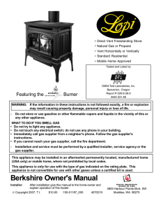 Introduction - Lopi Stoves