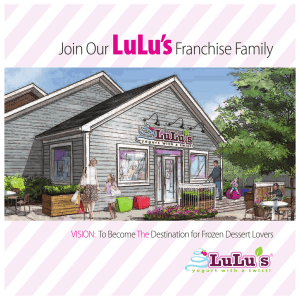 Join Our LuLu`sFranchise Family