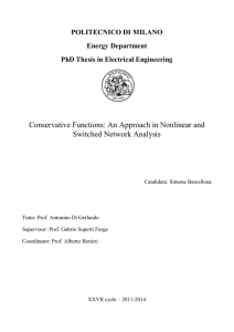 Conservative Functions: An Approach in Nonlinear and