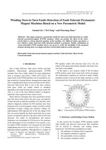 Winding Turn-to-Turn Faults Detection of Fault