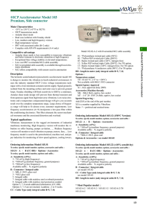 Industrial Piezoelectric Vibration sensor - Piezovelocity - 4