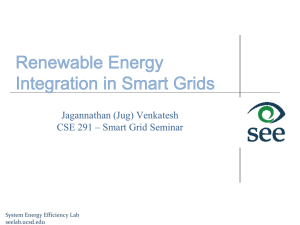 Renewable Energy Integration in Smart Grids