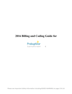 Coding and Billing Guide - Braeburn Access Program