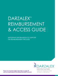 DARZALEX Reimbursement and Access Guide