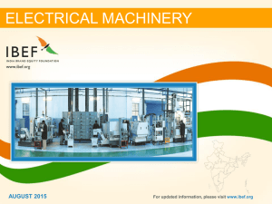 electrical machinery - India Brand Equity Foundation