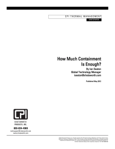 How Much Containment is Enough?