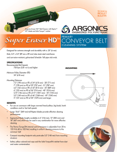 Super Eraser HD Technical Bulletin - Products