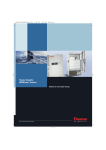 Thermo Scientific HERAfreeze® Freezers