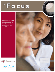 Evercare In Focus, Summer 2010 Newsletter