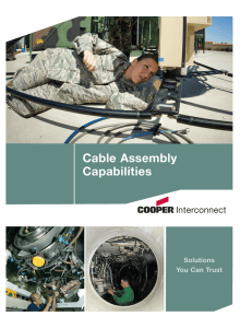 Cable Assembly Capabilities