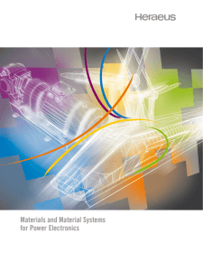 Materials and Material Systems for Power Electronics