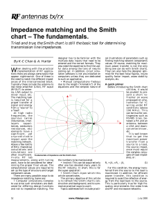 Smith Chart Fundamentals