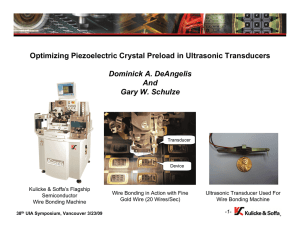 Optimizing Piezoelectric Crystal Preload in Ultrasonic Transducers