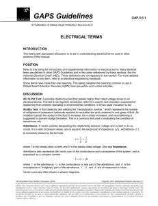 Electrical Terms