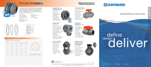 Bulkhead Fitting Product Guide